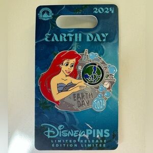 DISNEY The Little Mermaid Ariel Limited Release 2024 Earth Day Pin